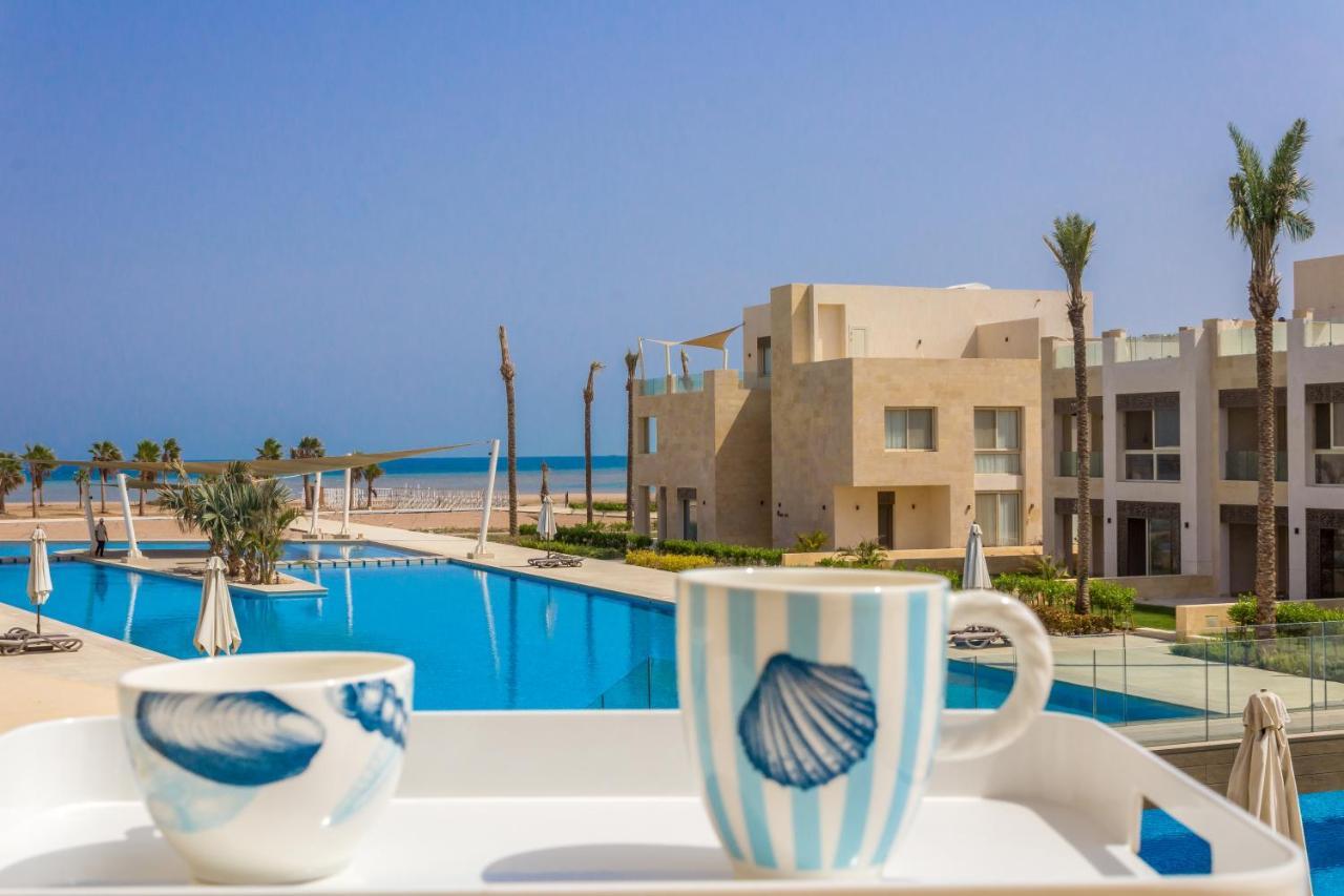 Ollystays Mangroovy Seaview 1Br Beach And Pool Free Access Hurghada Bagian luar foto
